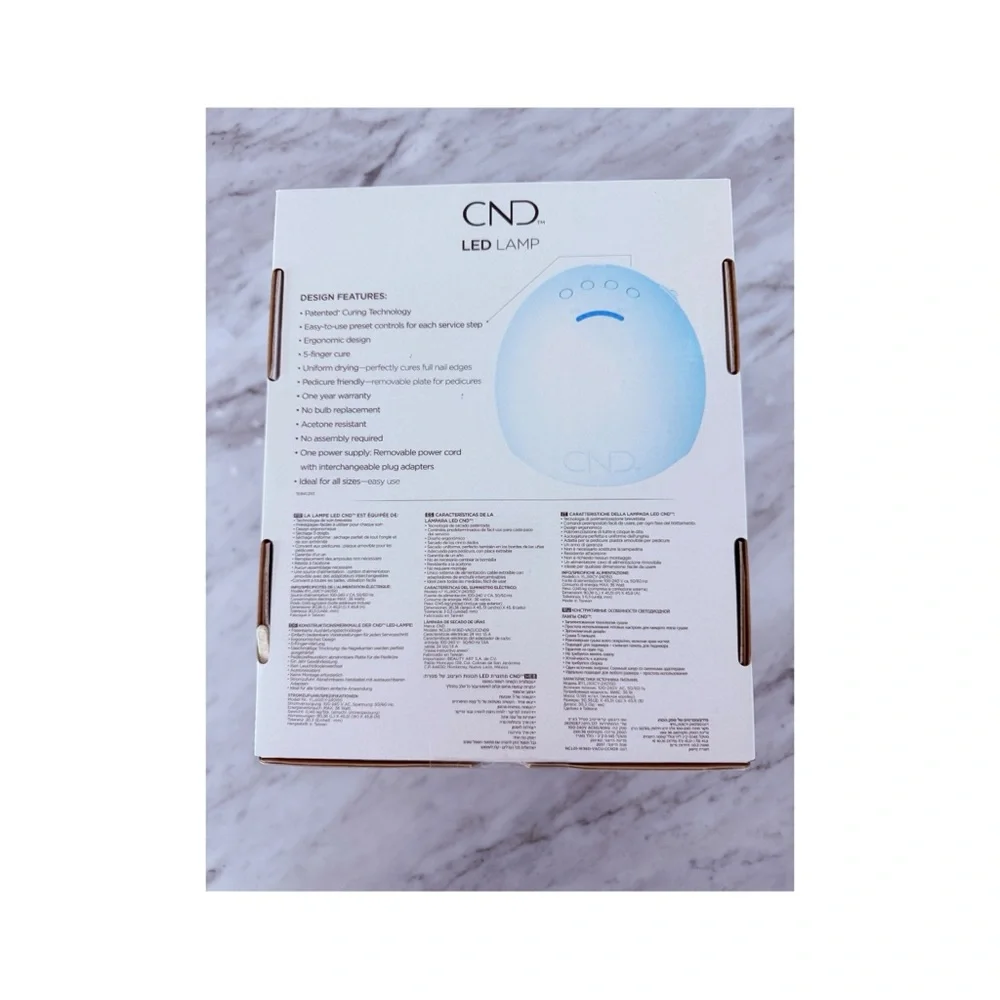 CND/ LED Professional Gel Shellac Nail Lamp 2 BNIB Still Sealed - Picture 4 of 5